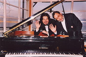 Fabrizio Diolaiuti e Adriano Barghetti