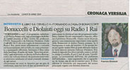 Articolo La Nazione Radio RAI 1